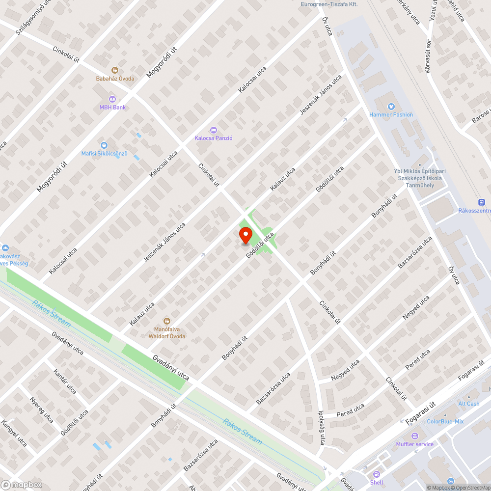 Elhagyott autó zöldövezetben bejelentés helye