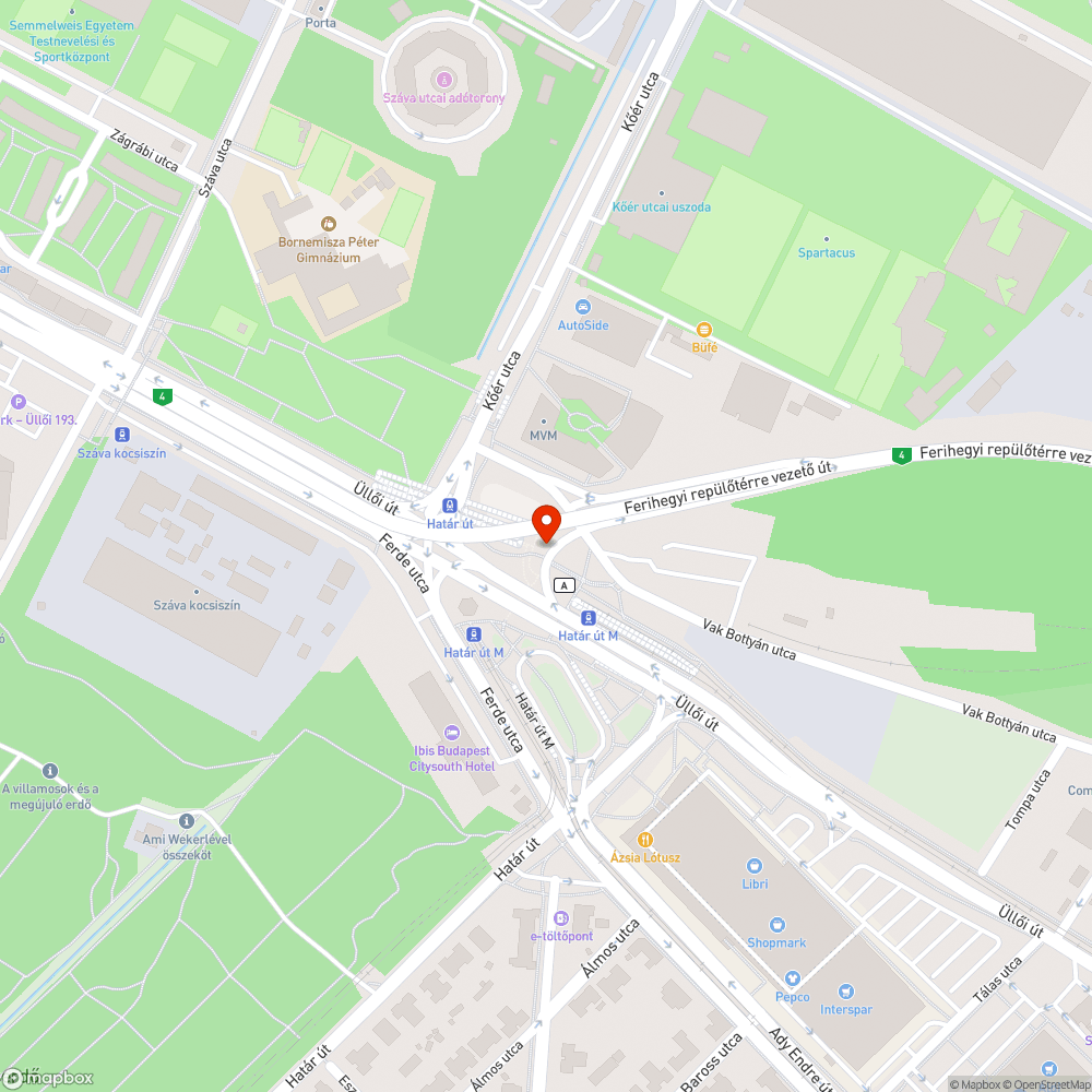 Villamos szekrény a metrókijárattól nem messze - avagy a Határ úti nyilvános WC bejelentés helye