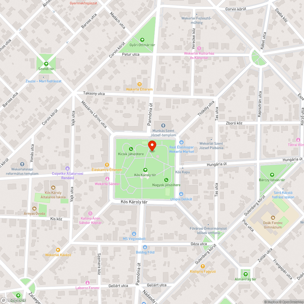 Balesetveszélyes, sérült játszótéri csúszda bejelentés helye