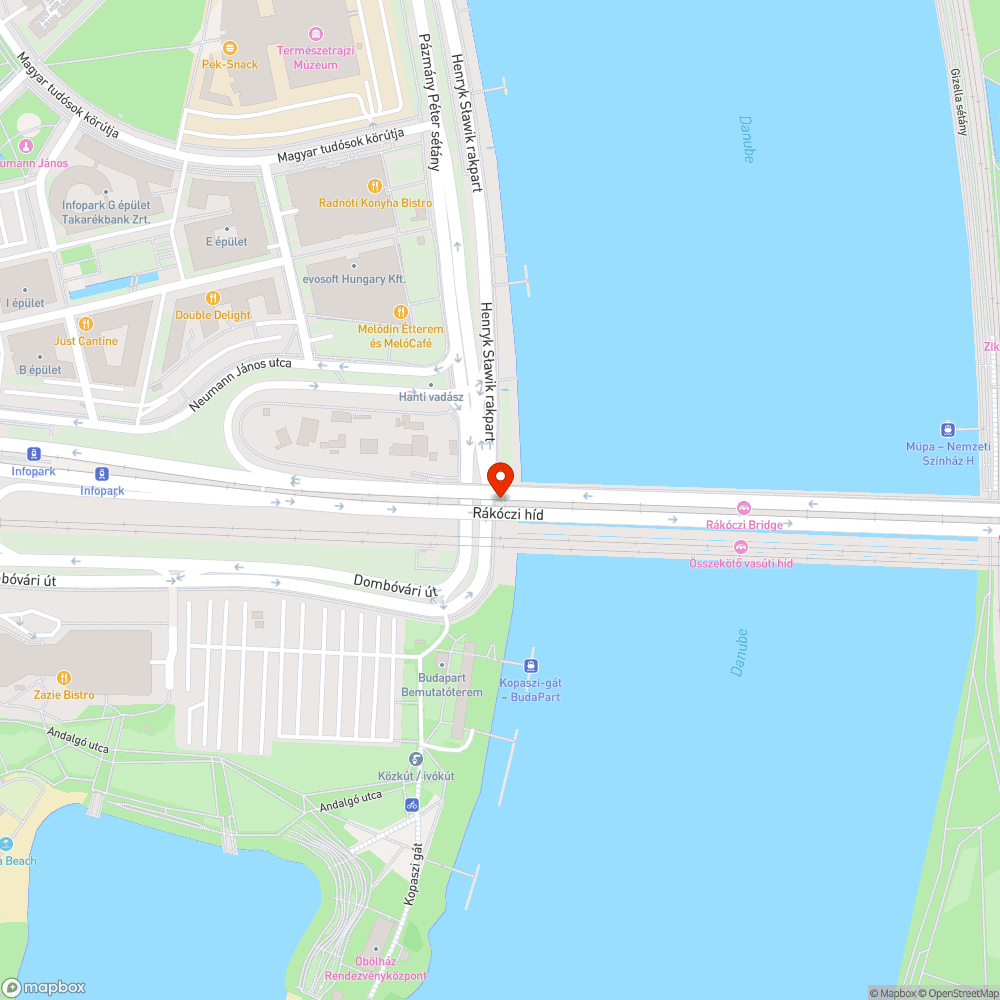 Újra üvegszilánkok a Rákóczi hídon és a Barba Negra körül bejelentés helye