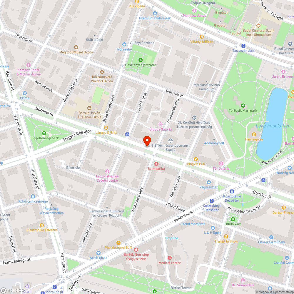 Hiányzó szemetesek bejelentés helye