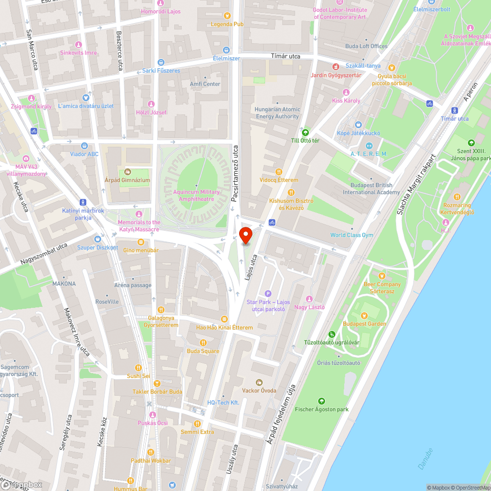 Otthagyott sitt-kupac (Nagyszombat u.) bejelentés helye