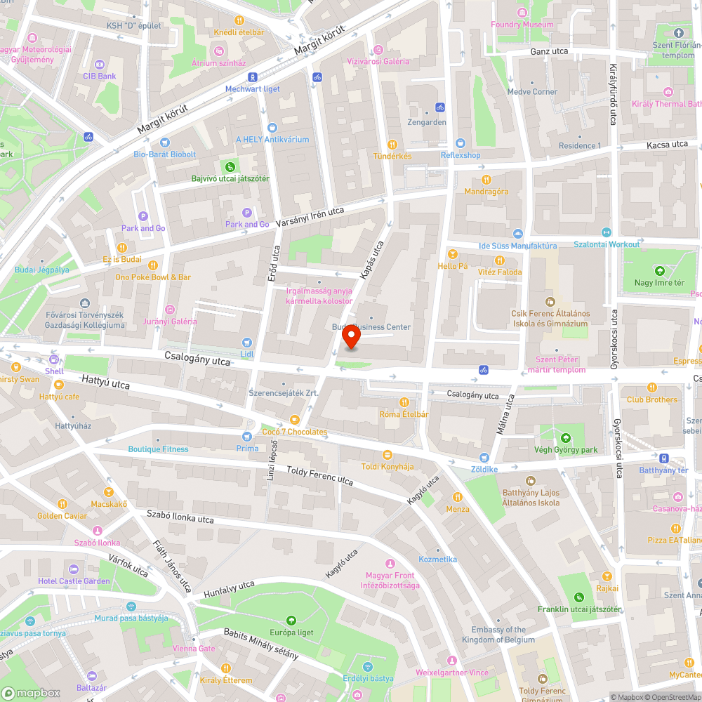 Parkolóhely a gyalgátkelőhelyen bejelentés helye