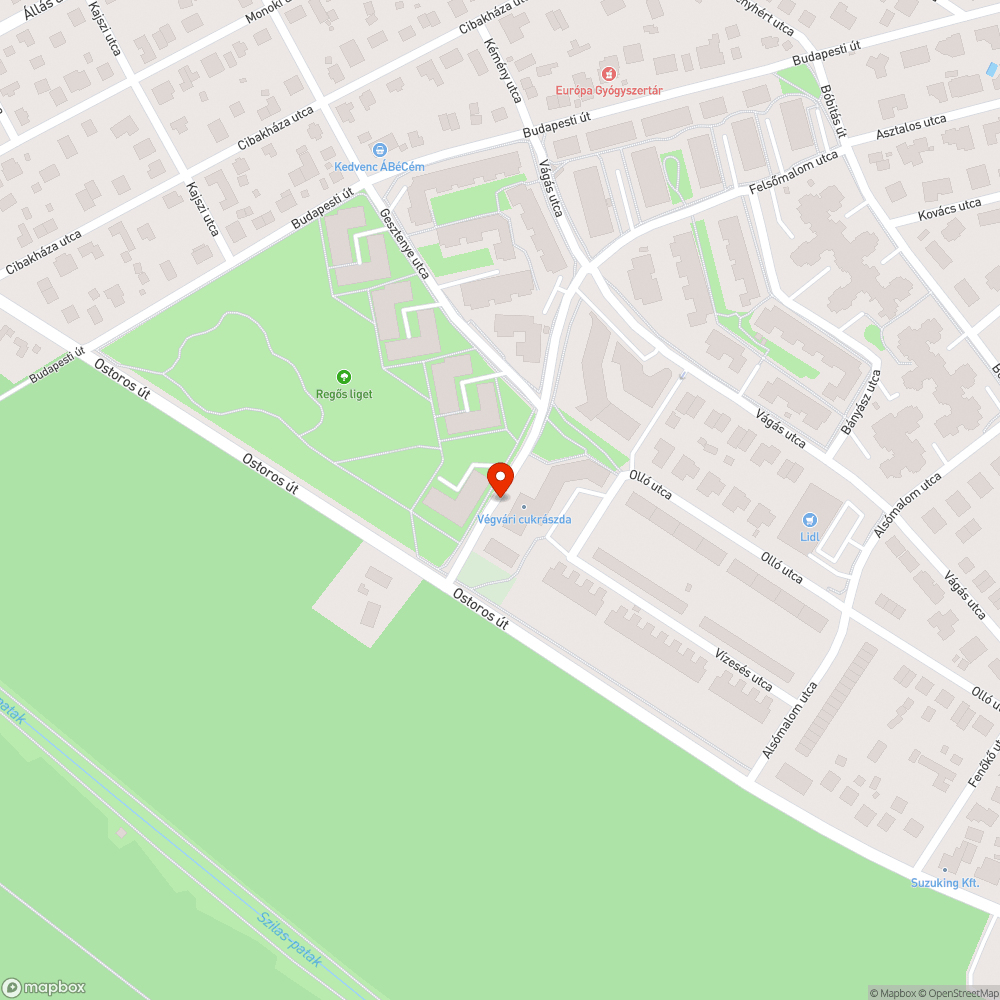 Zöldhulladék bejelentés helye