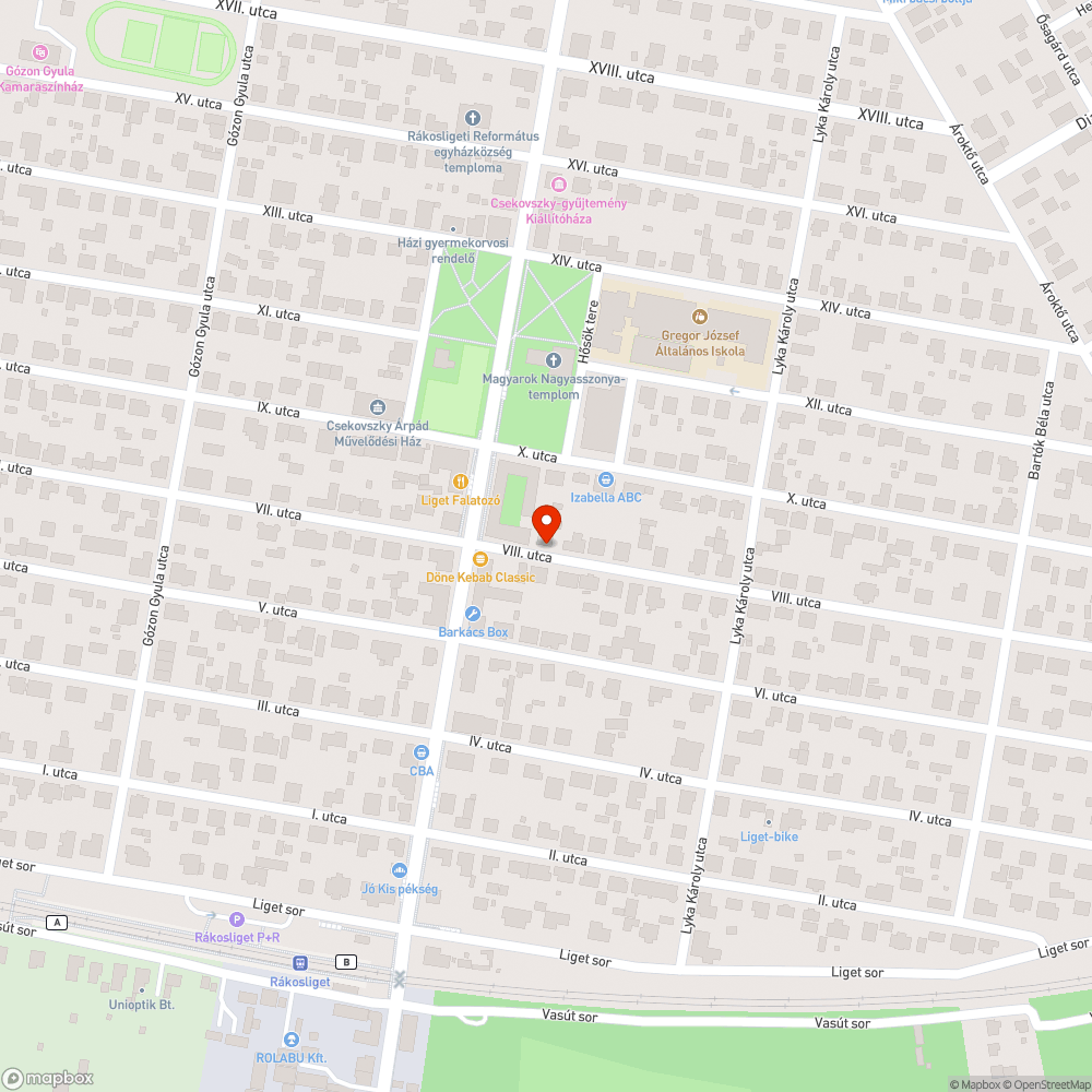 Balesetveszélyes járda bejelentés helye