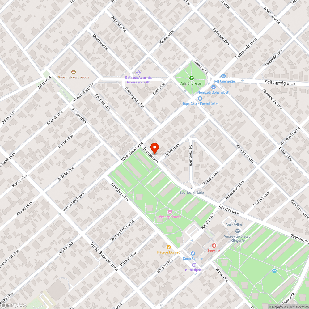 Elterebélyesedett fa és aljnövényzet bejelentés helye