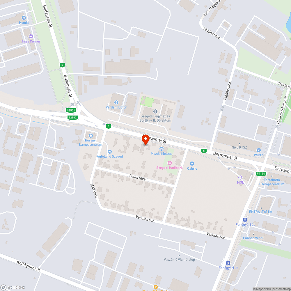 Burkolathiányos kerékpárút bejelentés helye