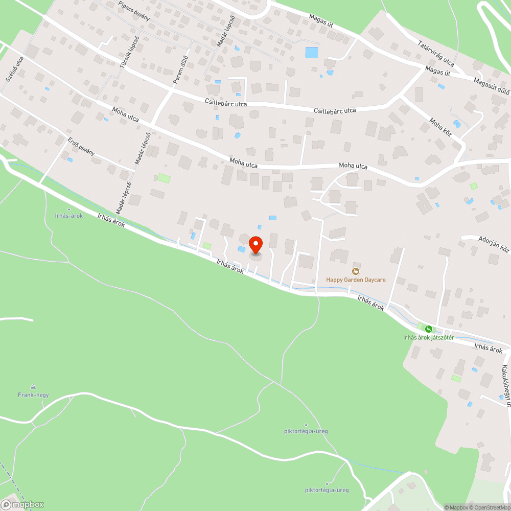 Rendszeres gyorshajtás az Irhás árokban bejelentés helye