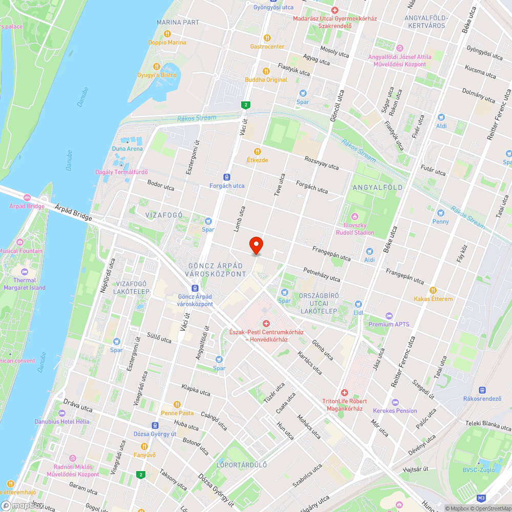 Szabálytalanul lezárt járda bejelentés helye