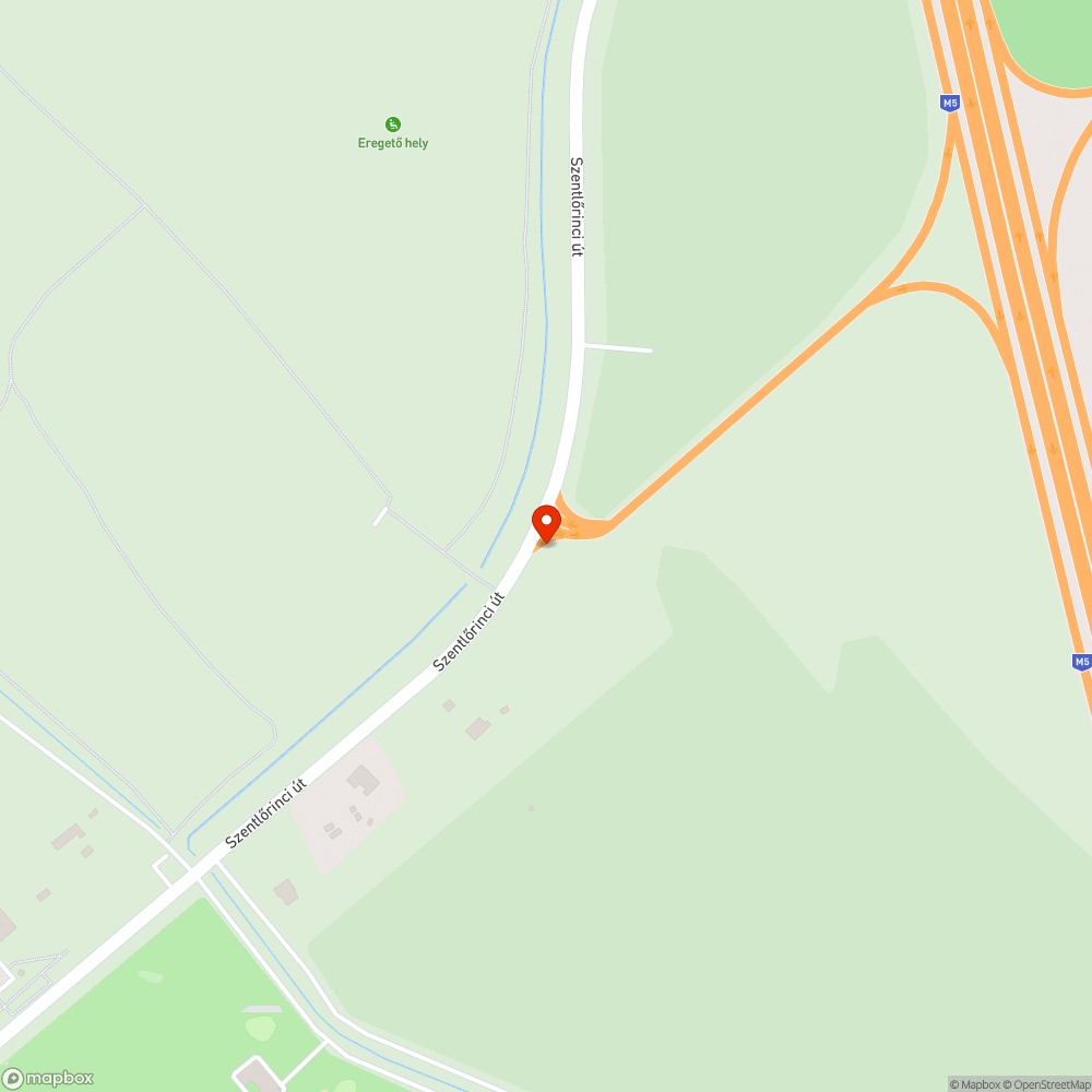 Elhagyott Skoda Szentlőrinci út bejelentés helye