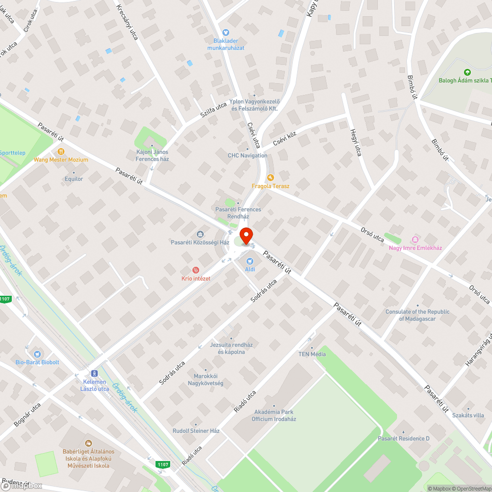 Kiszáradó növényzet bejelentés helye