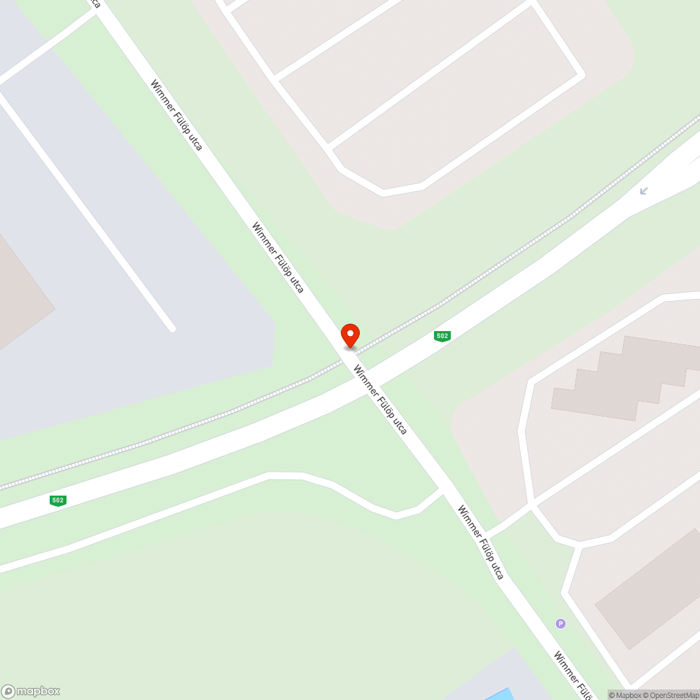 Útburkolati jel bejelentés helye