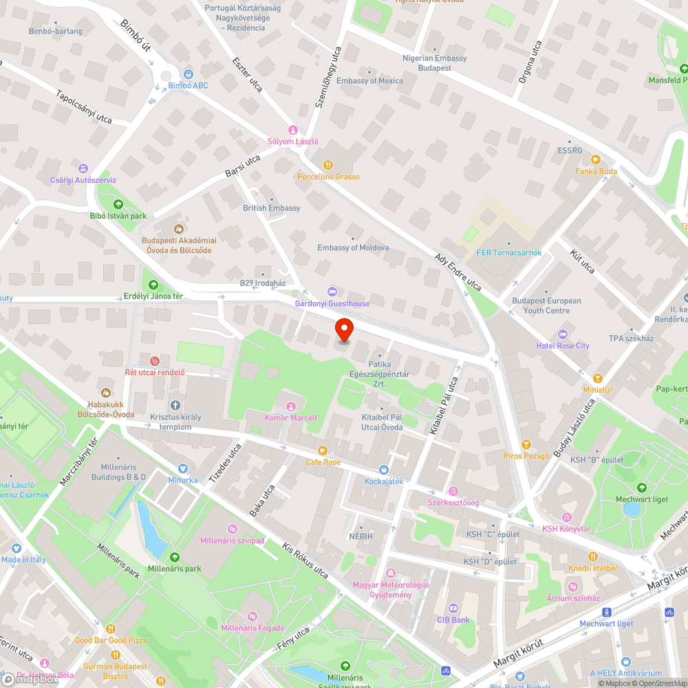 Rendszám nélküli parkolás bejelentés helye