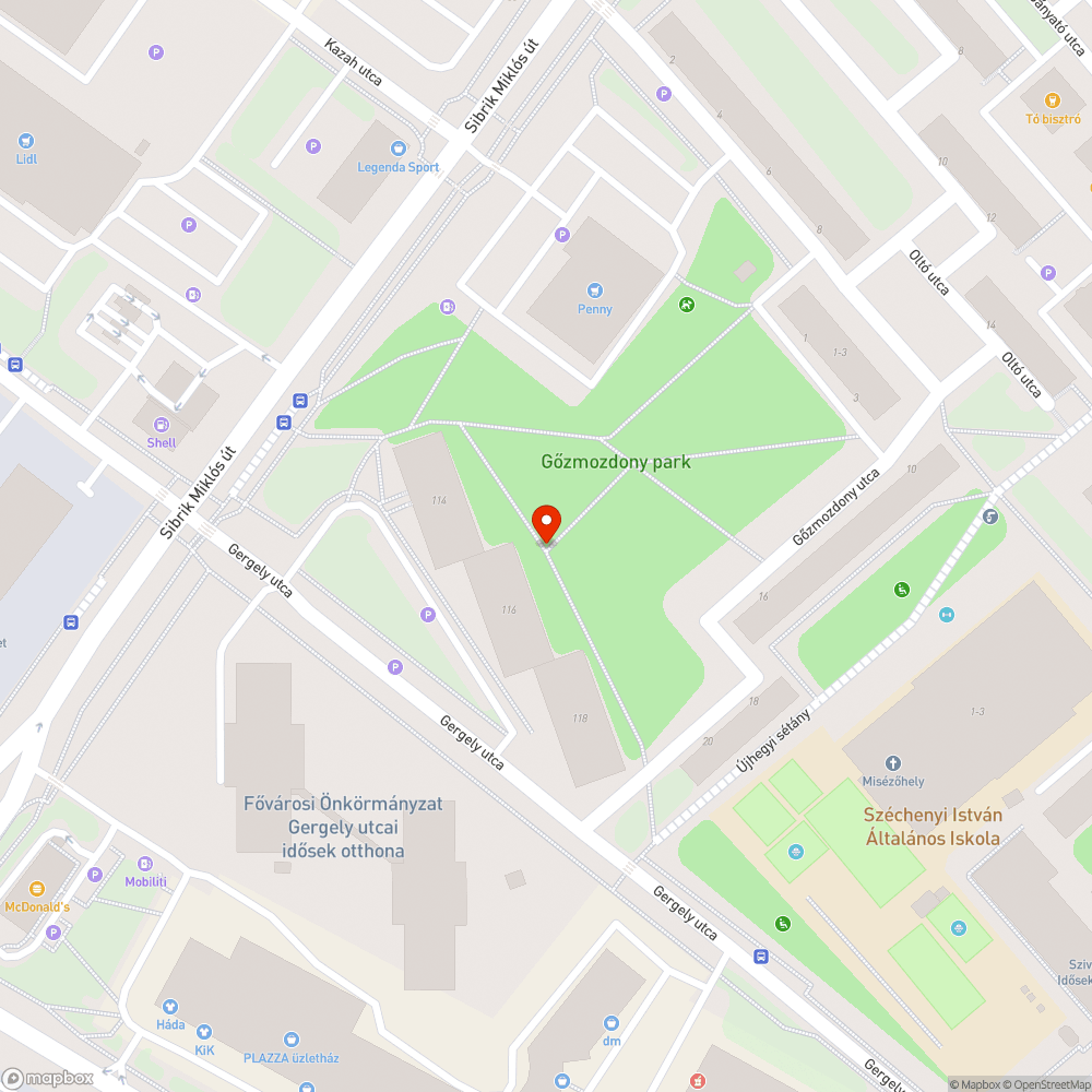 Rendezetlen Gőzmozdony park bejelentés helye