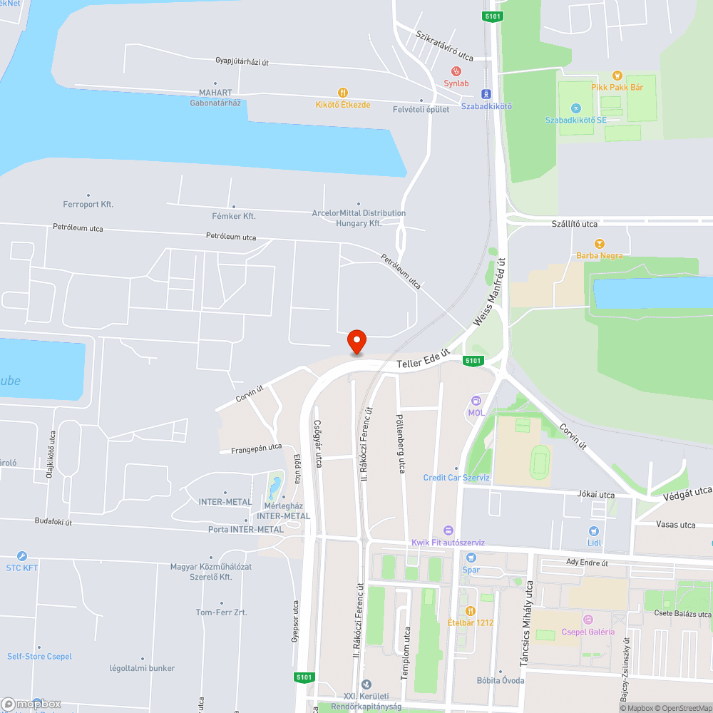 Szemétlerakás Csepel Teller Ede út sokadik felvonás bejelentés helye