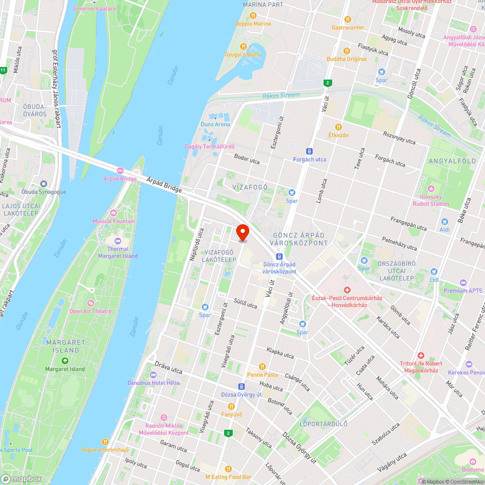 Szabálytalanul lezárt járda bejelentés helye