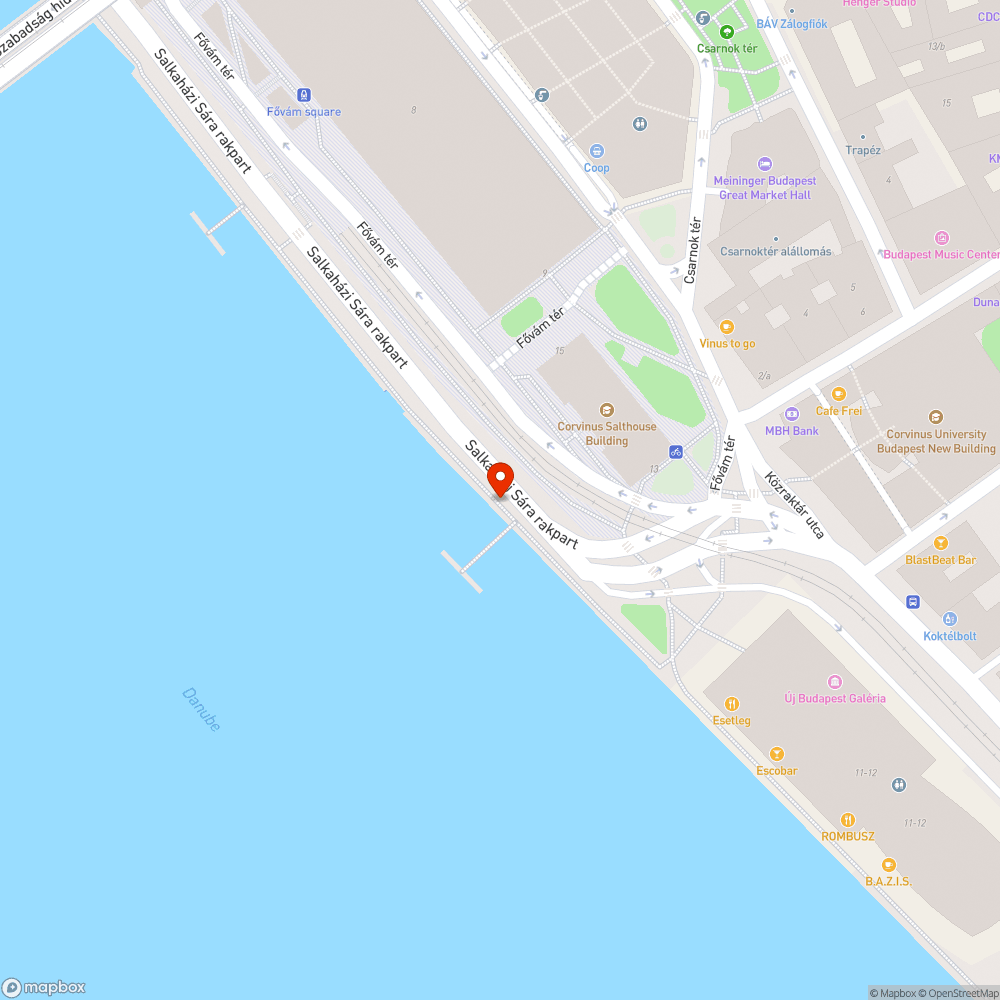 Salkaházi Sára rakpart, 7-es kikötő szemétlerakás bejelentés helye