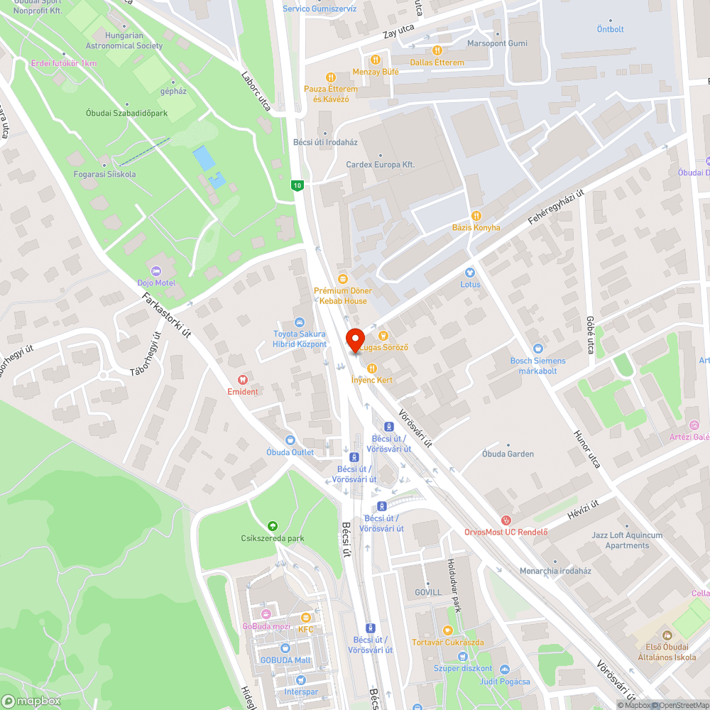 Indokolatlan sávelzérás, terelés bejelentés helye
