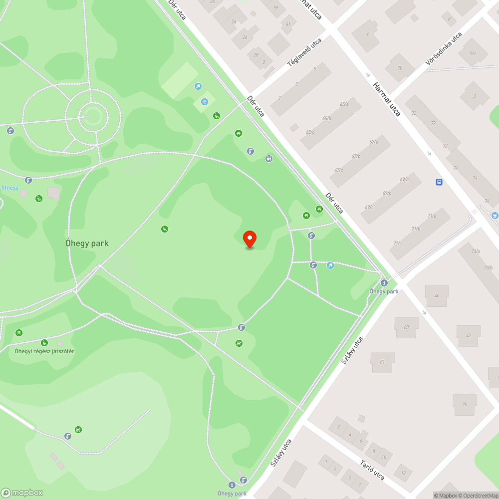 Vízszivárgás - Óhegy park bejelentés helye