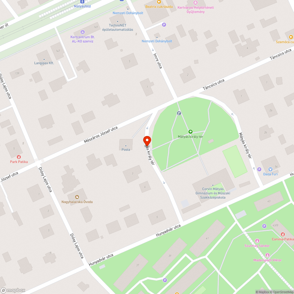 Takarítatlan járda bejelentés helye