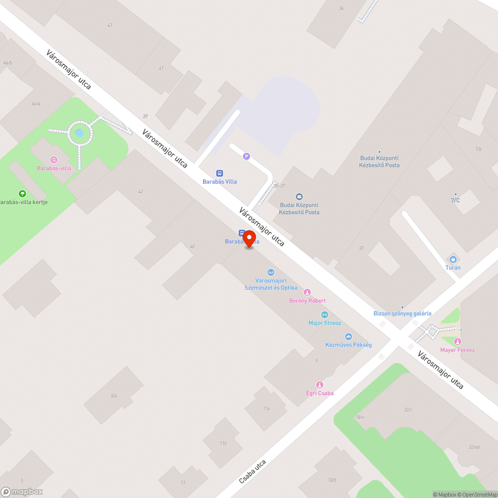 Kiálló csavarok parkolóhelyen bejelentés helye