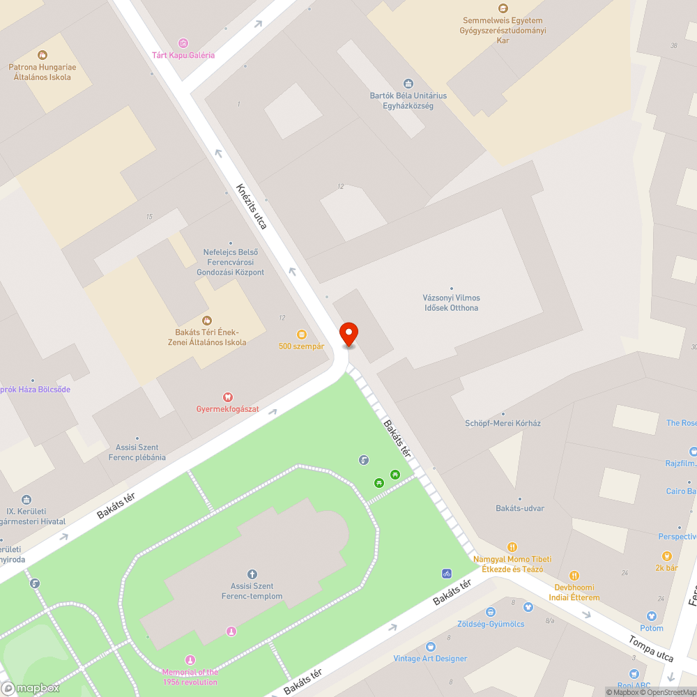 Kidőlt oszlop bejelentés helye
