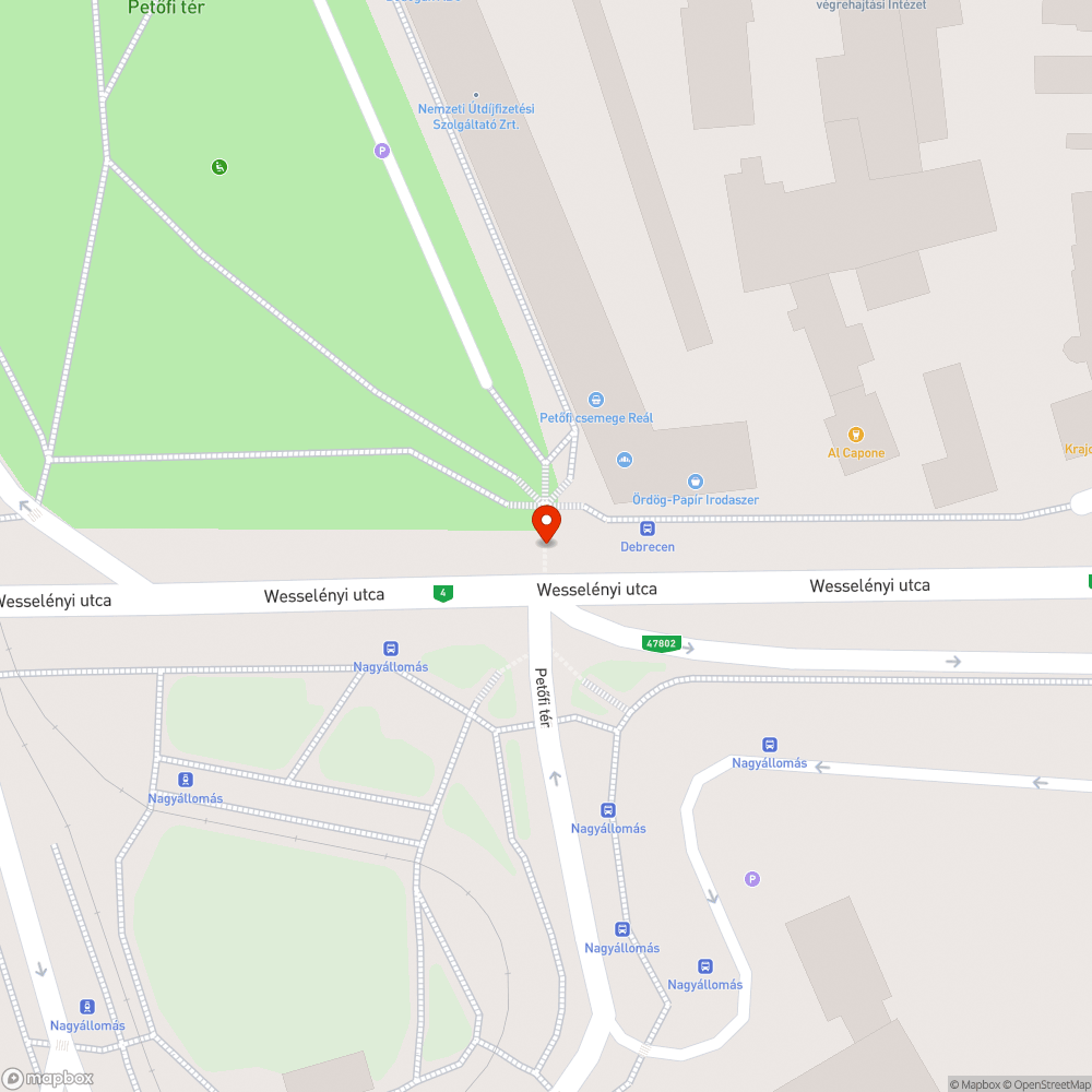 Sötét van bejelentés helye
