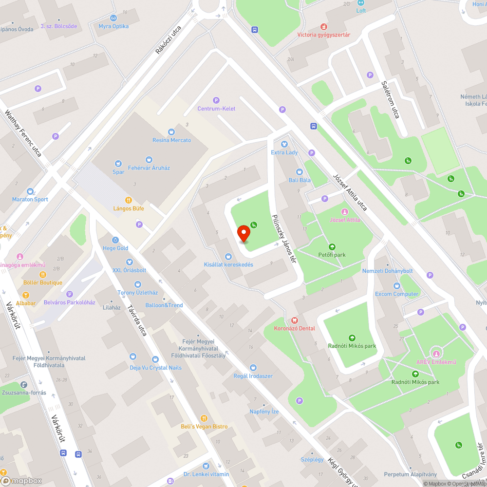 Rendszám nélküli parkolás bejelentés helye