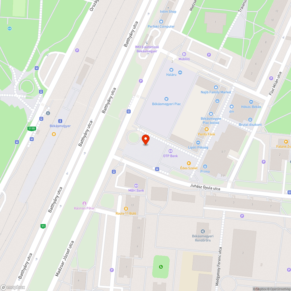 Kivehető poller bejelentés helye