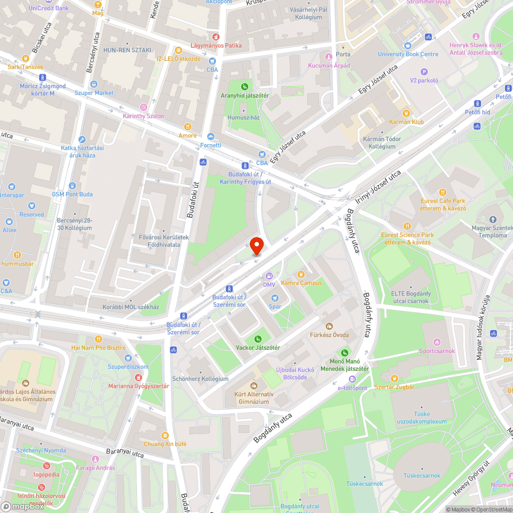 Tüskés ágak bejelentés helye