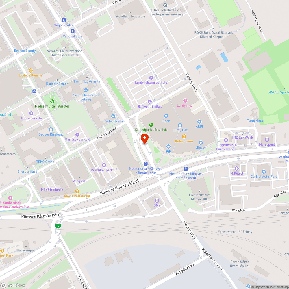 Gazos járdasziget bejelentés helye