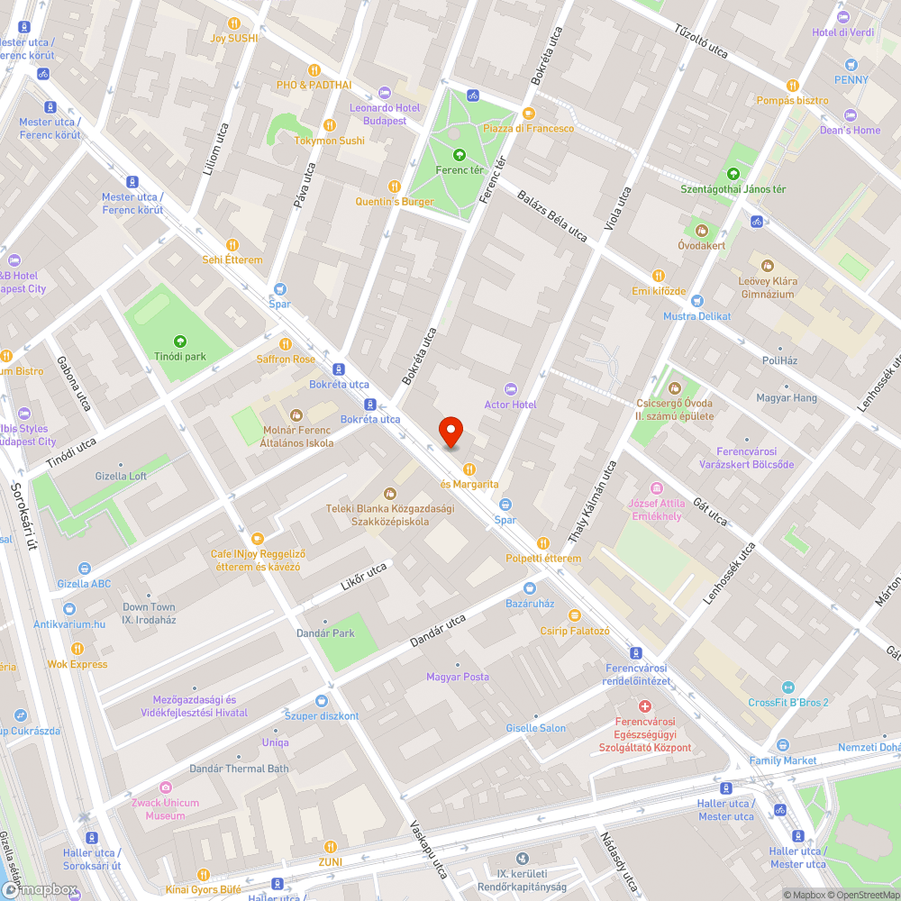 Gyalázatos állapotban lévő zebra a suli mellett bejelentés helye