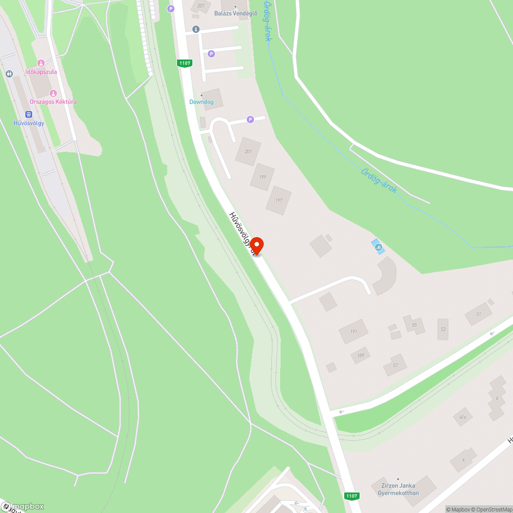 Hűvösvölgyi út kerékpáros járhatósága bejelentés helye