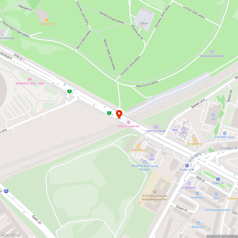 Csúnya, funkcióját vesztett betonalap bejelentés helye