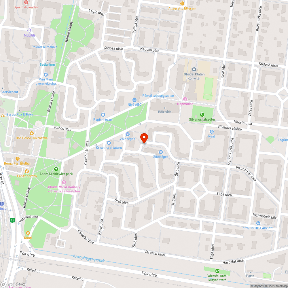 Problémás padkakő sor bejelentés helye