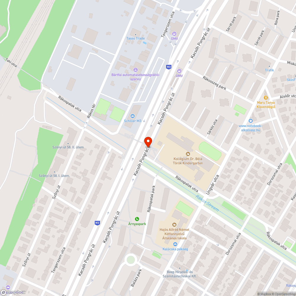 Szemét az iskola mellett közvetlenül a hulladék szigeten bejelentés helye