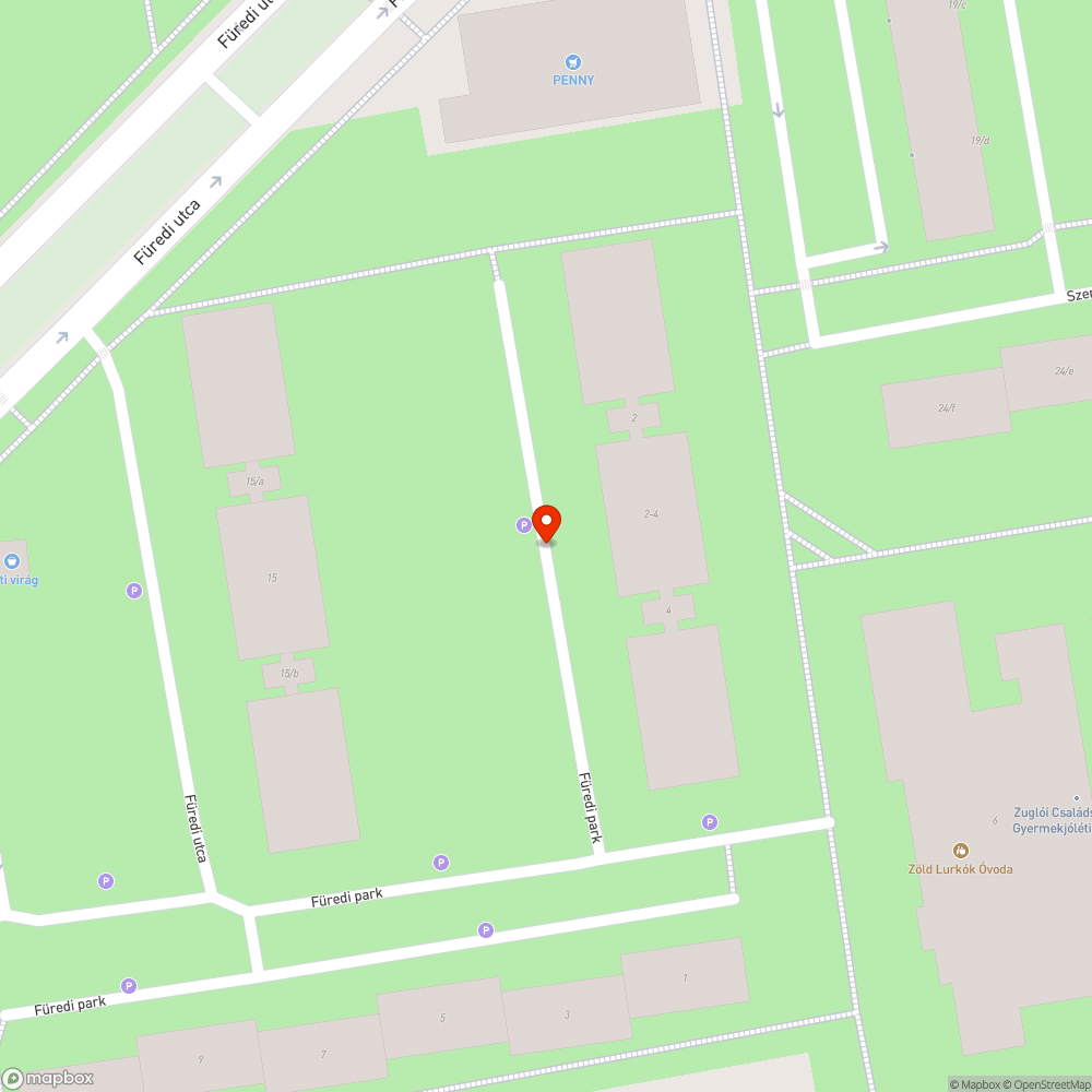 Kátyúk a parkolóban bejelentés helye