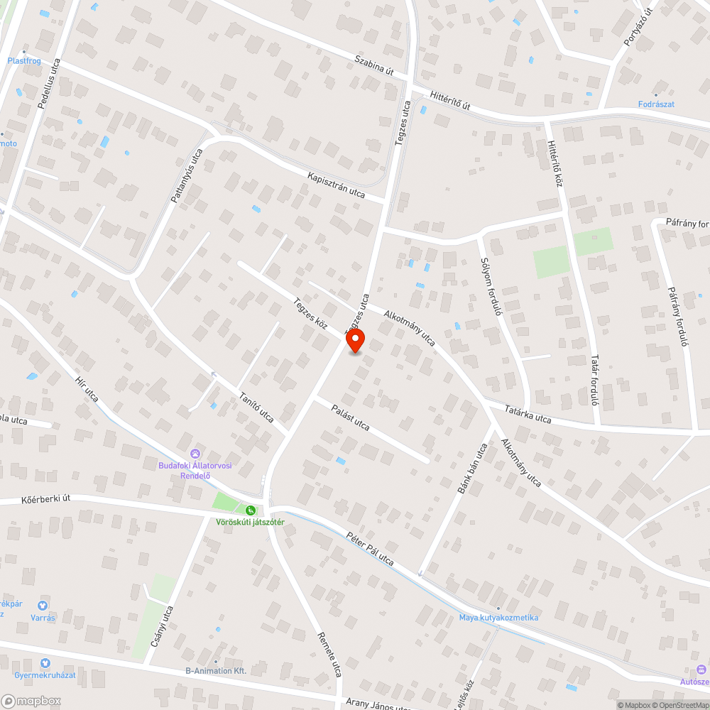 A járda a kétoldalt benyúló ágaktól szinte már nem használható. bejelentés helye