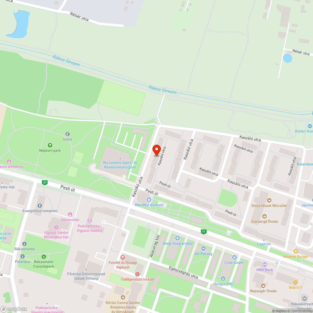 A kategória lehetne járda is... bejelentés helye