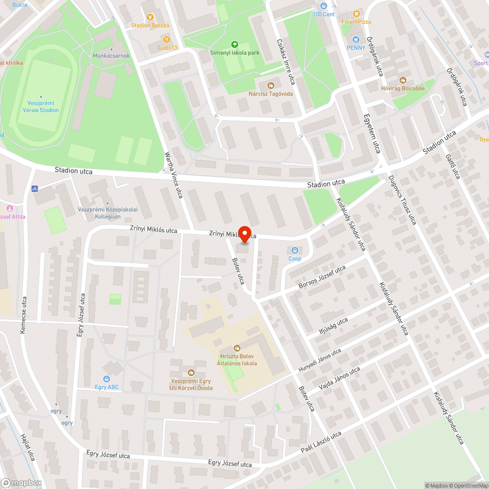 Elhagyott autó, parkolóhely foglalása bejelentés helye