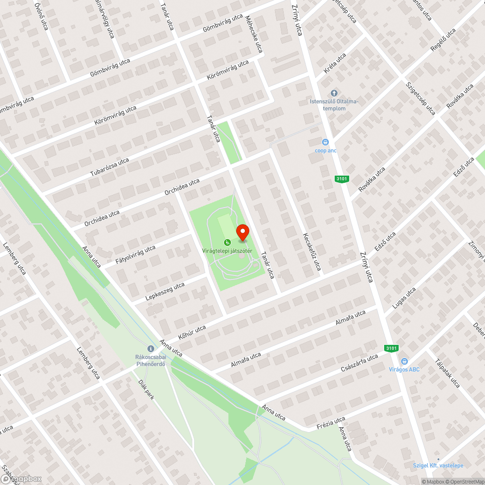 gaz, szemét, használhatatlan játszótér bejelentés helye