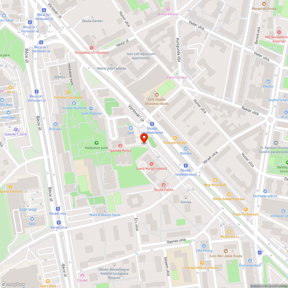 Kitört fa bejelentés helye