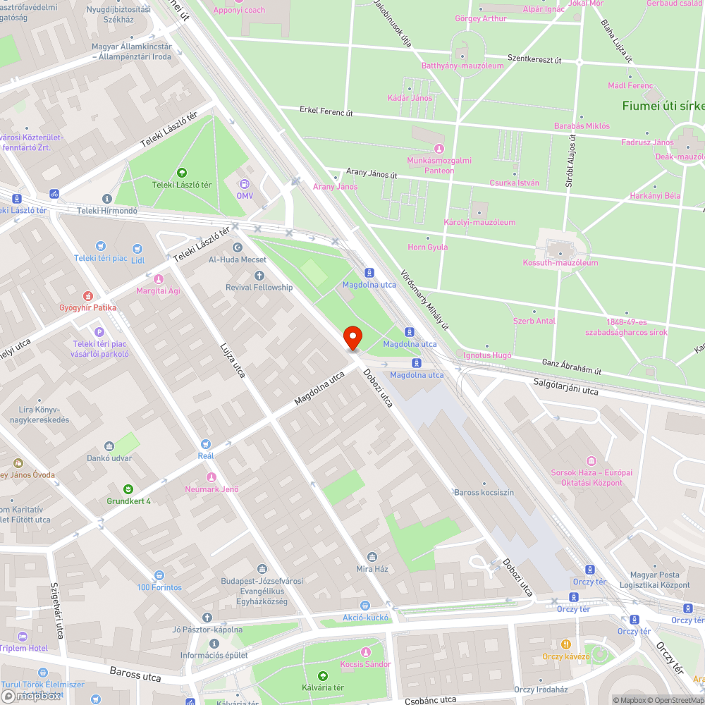 Megrongált doboz bejelentés helye