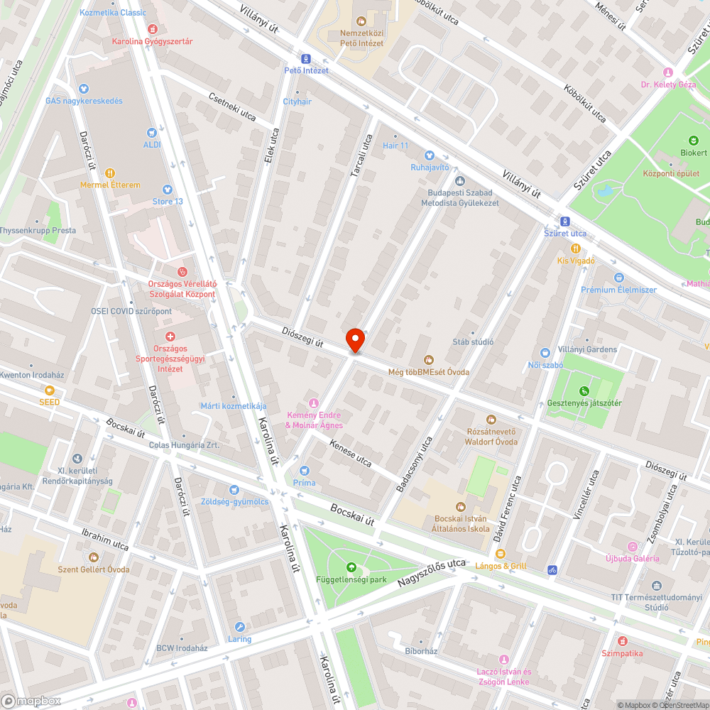 Szemét a Diószegi úti játszótéren bejelentés helye