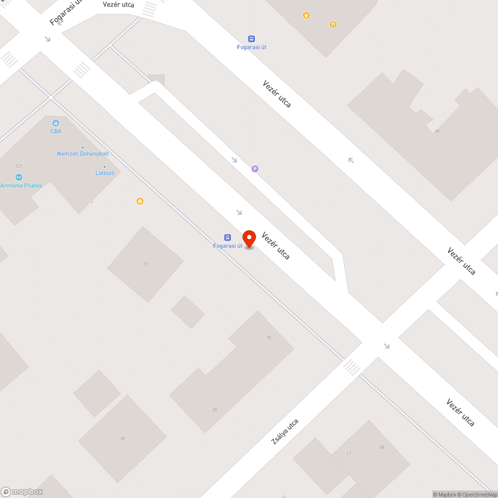 Megsüllyedt, rossz állapotú burkolat a megállóban bejelentés helye