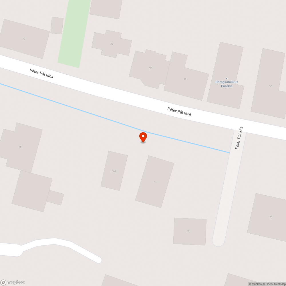 Kiszáradt fa bejelentés helye