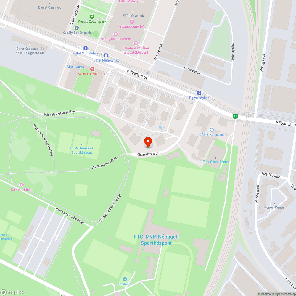 Kint felejtett tábla bejelentés helye