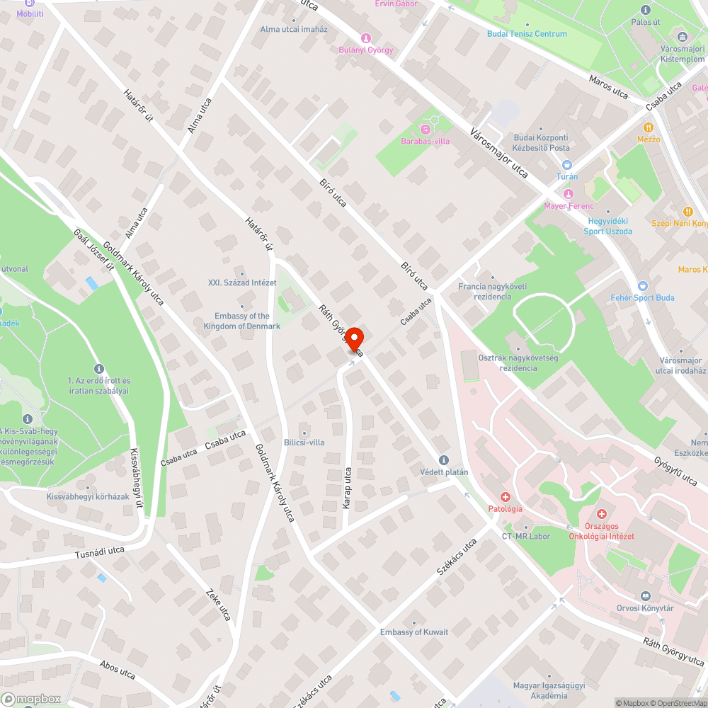 Lyuk a járda közepén bejelentés helye