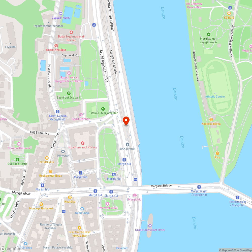 Kidőlt, kitört poller az Árpád fejedelem útján bejelentés helye