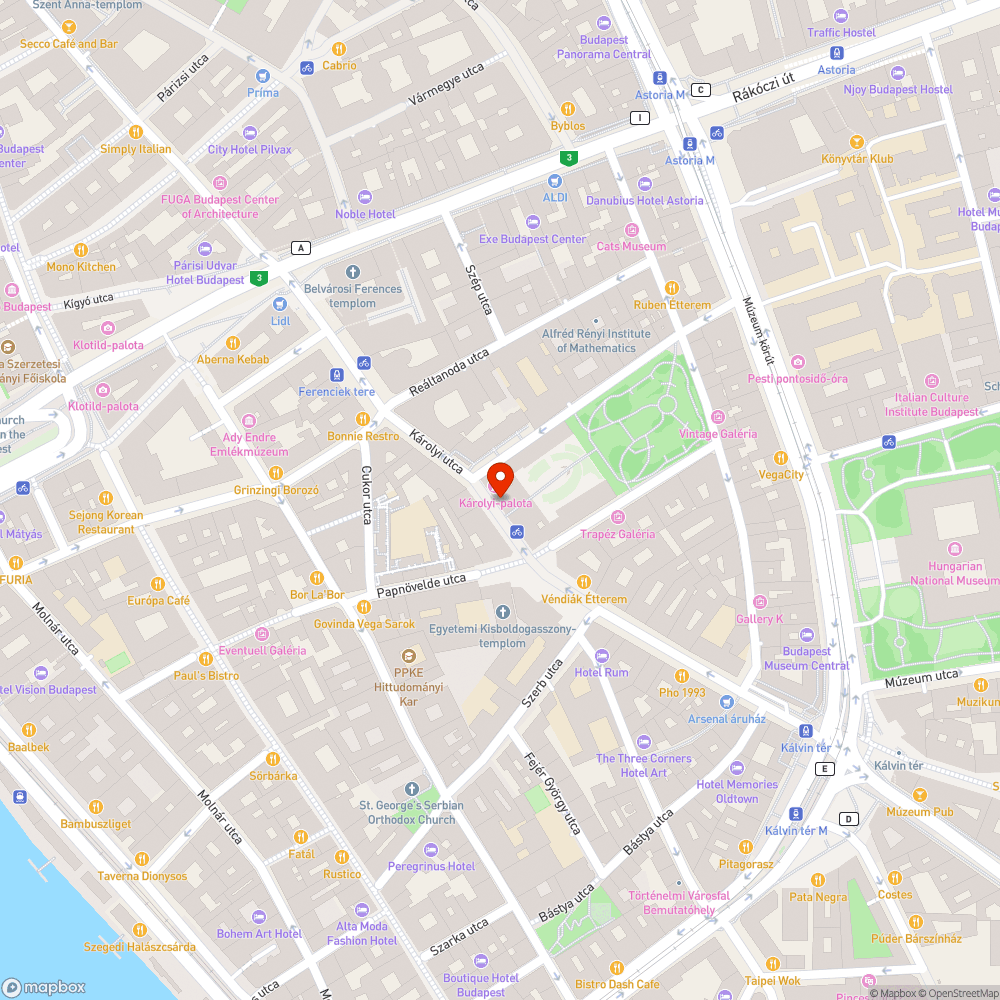 megrongálódott járda bejelentés helye